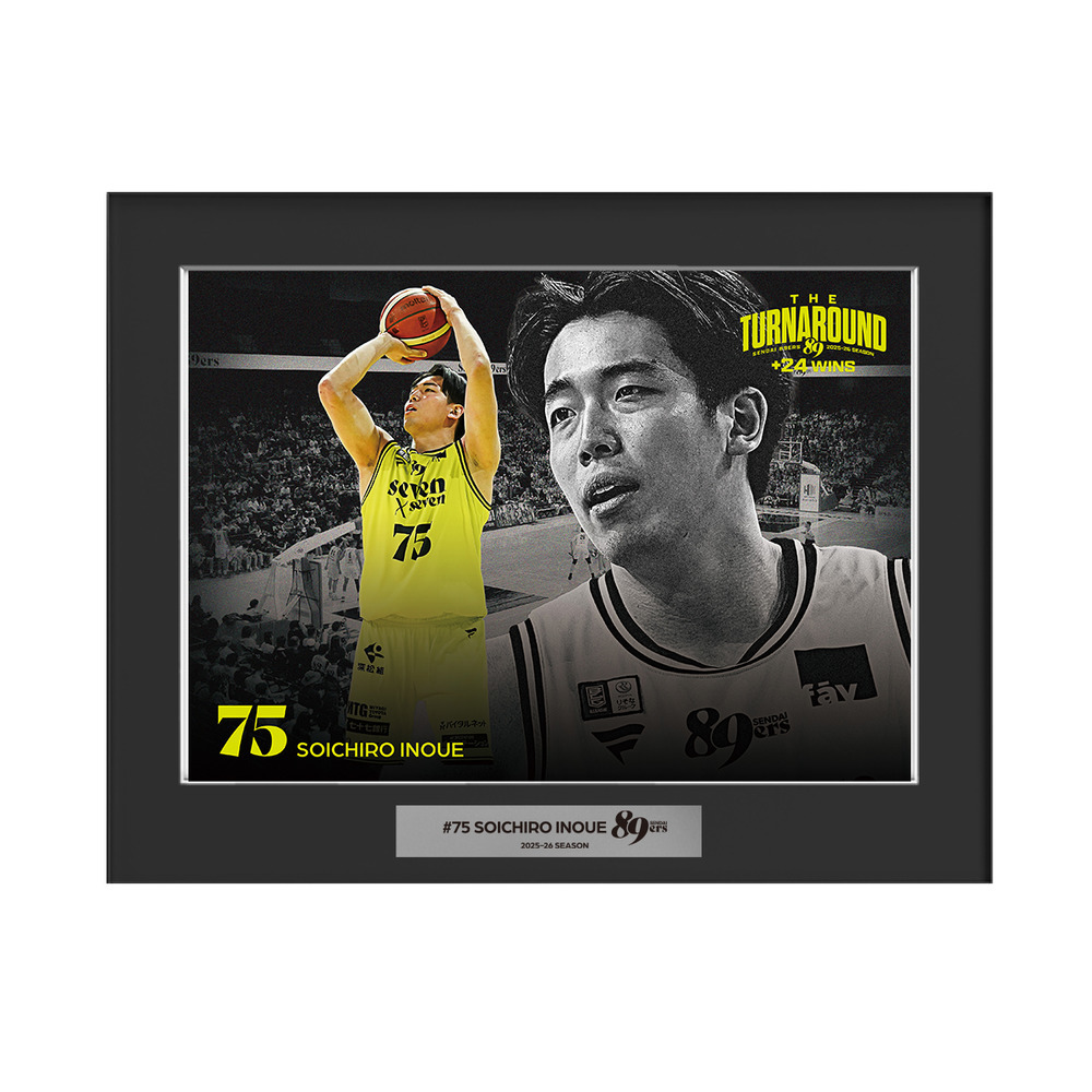 【受注販売】メモリアルフォトパネル 2025-26 詳細画像 #75 井上 宗一郎 1
